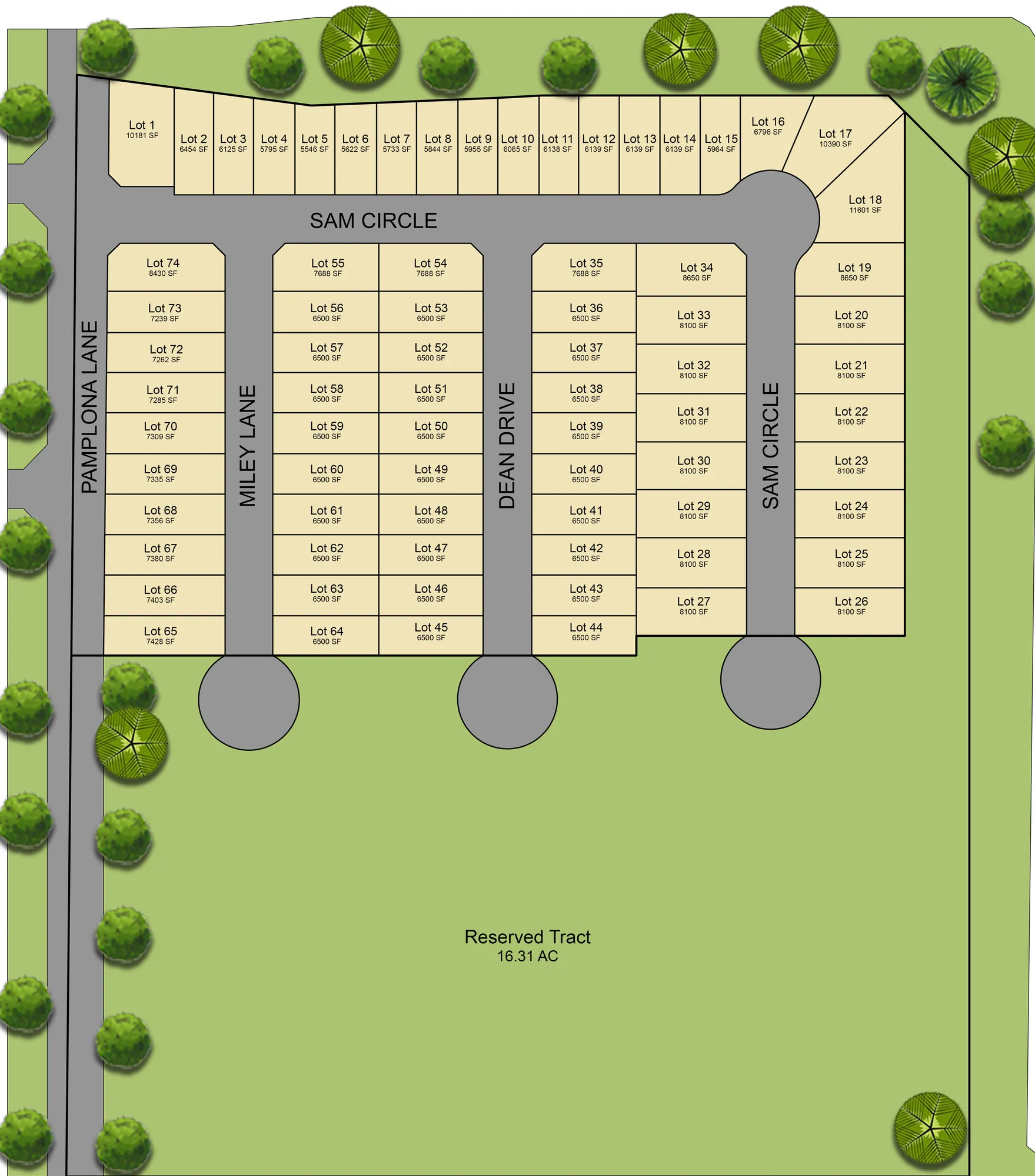 Paloma Ranch site plan
