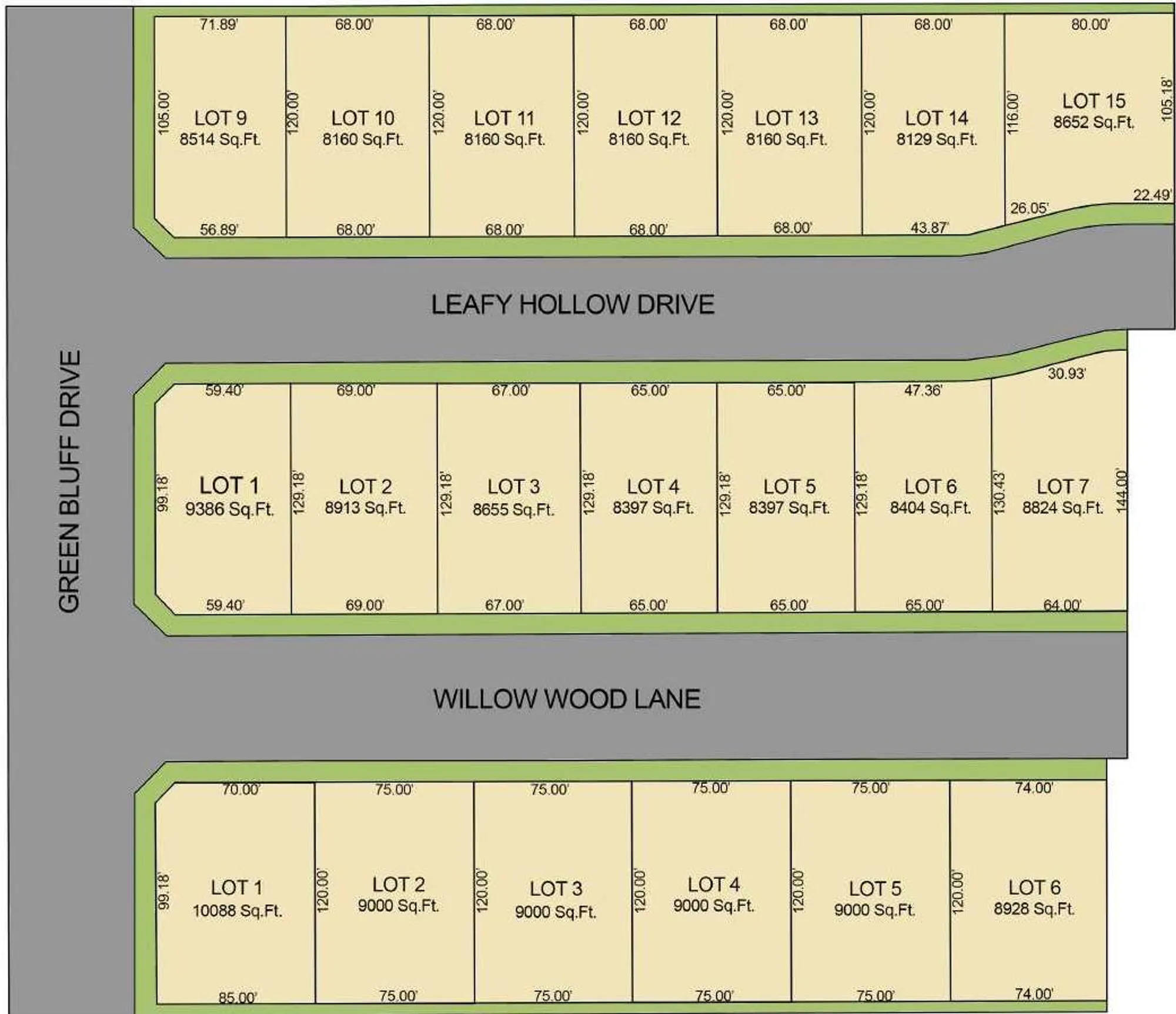 Woodland Oaks Phase 3 site plan