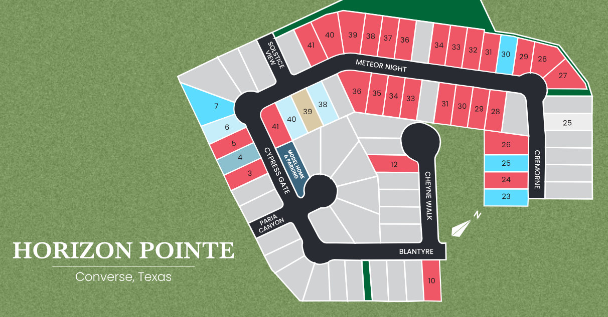 Horizon Pointe site plan