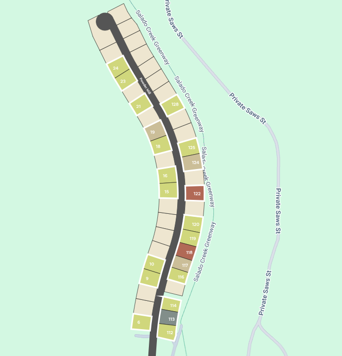 Shavano Highlands site plan