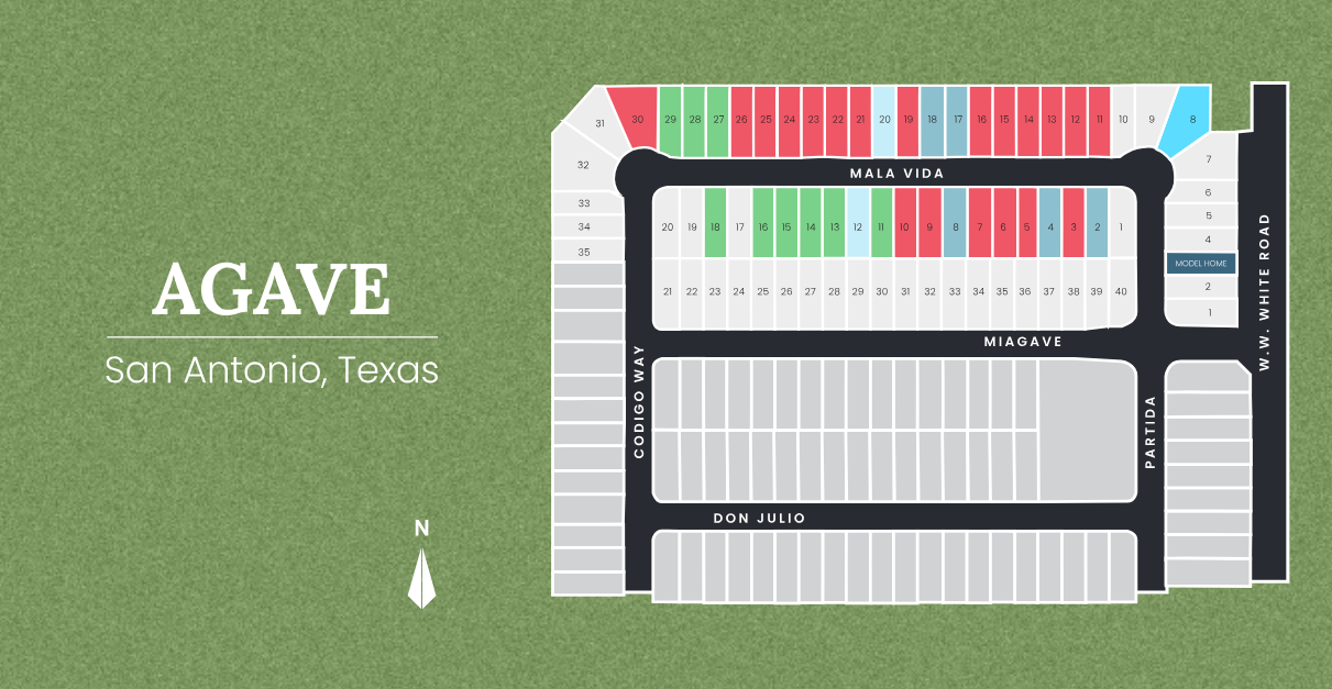 Agave site plan