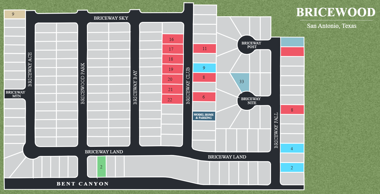 Bricewood site plan