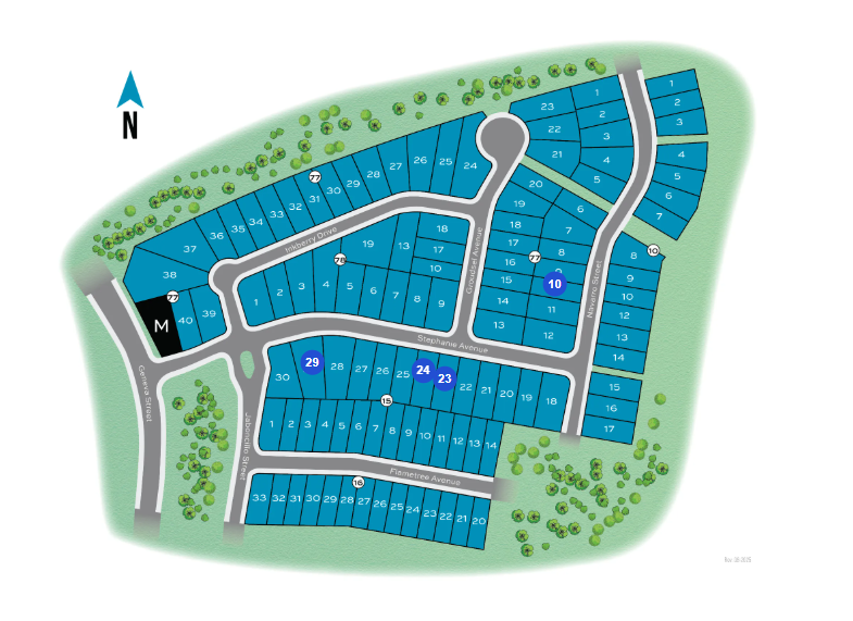 Veramendi site plan