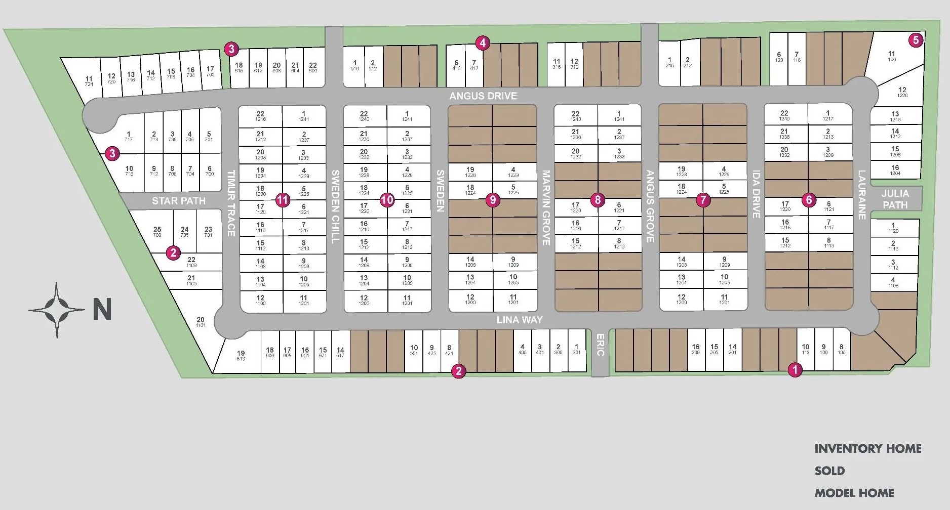 Swenson Heights site plan