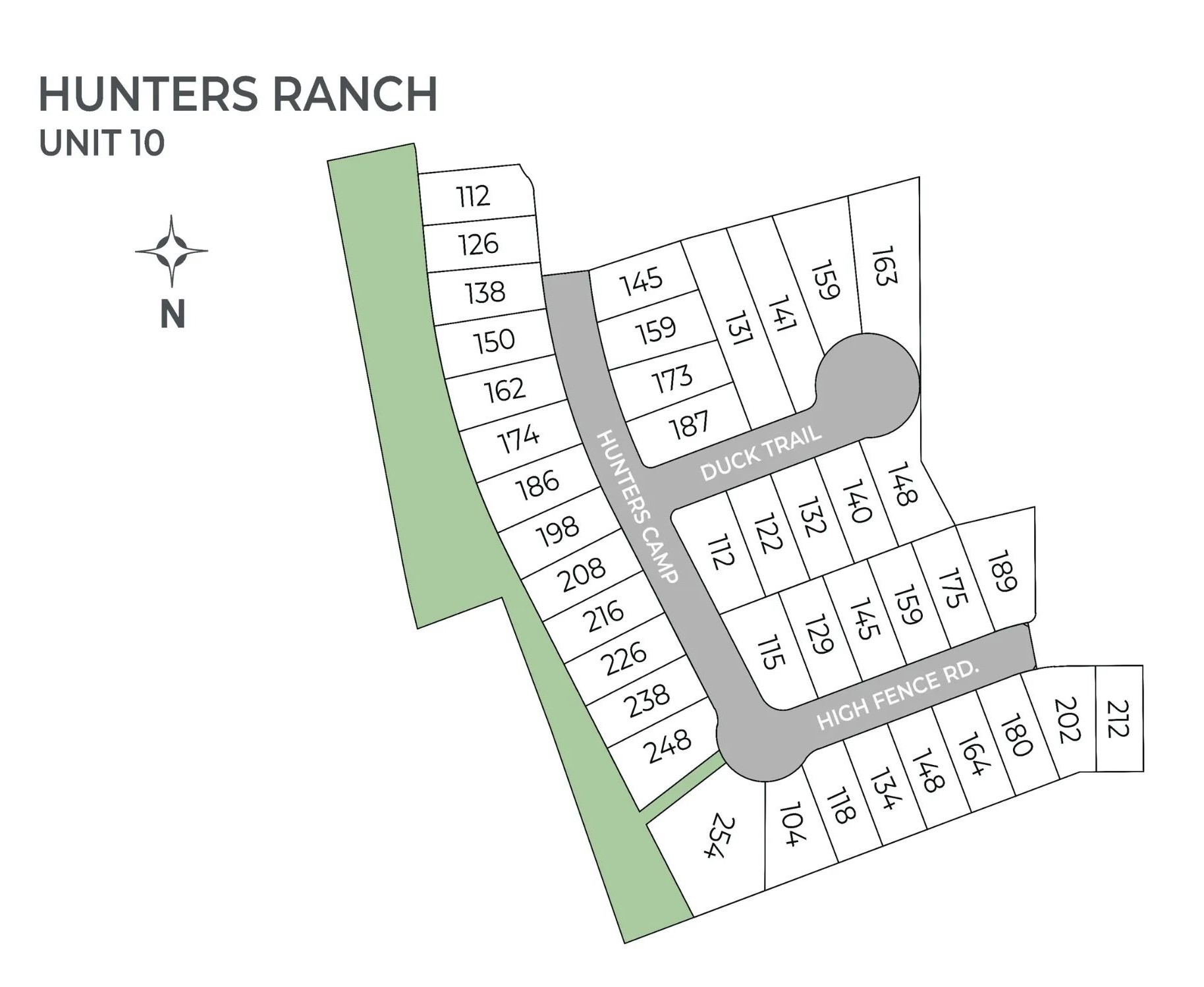 Hunters Ranch site plan