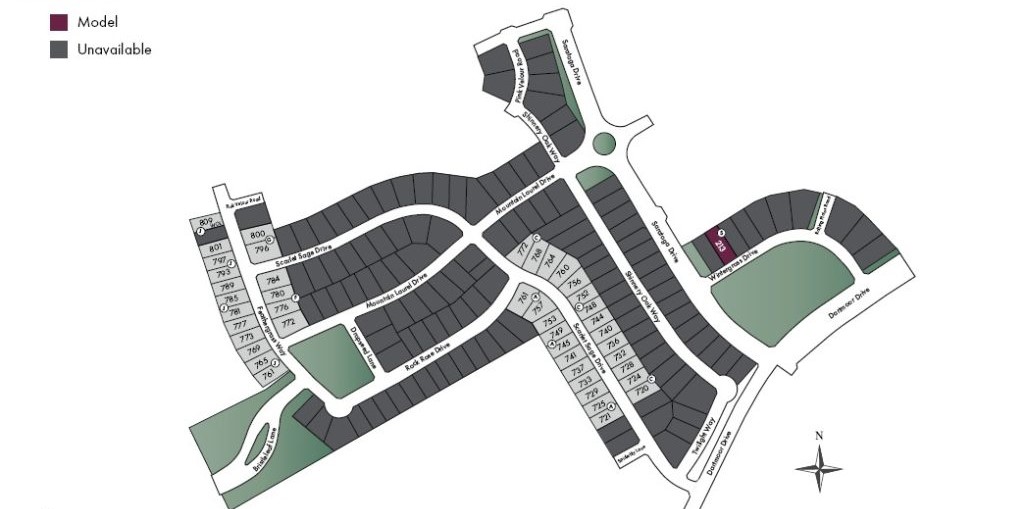 Myrtle Creek site plan