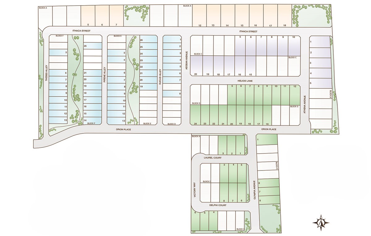 Walton Ridge - Carriage site plan