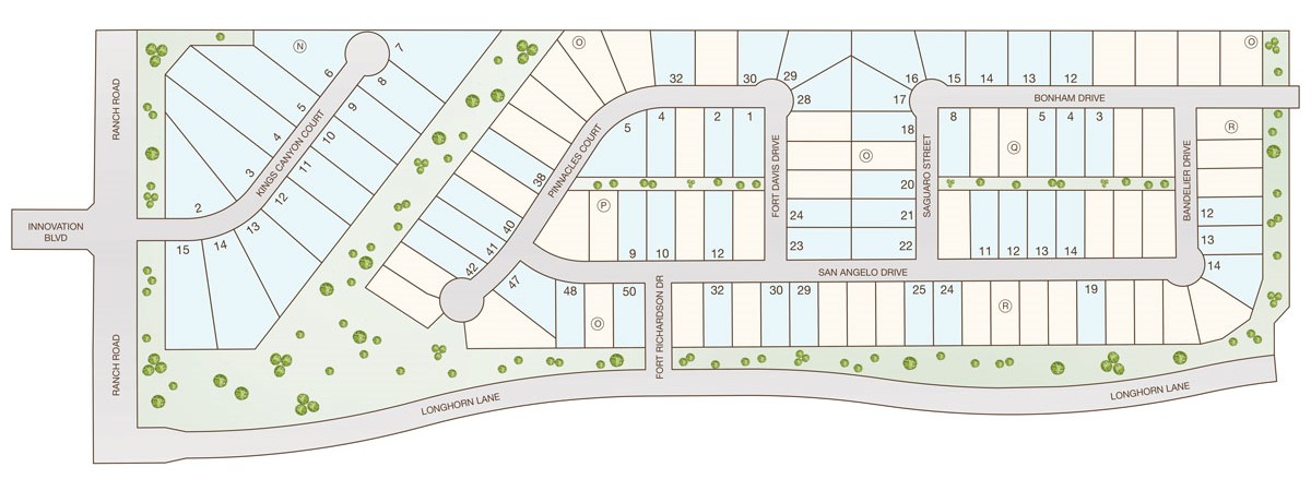 Park Trails site plan