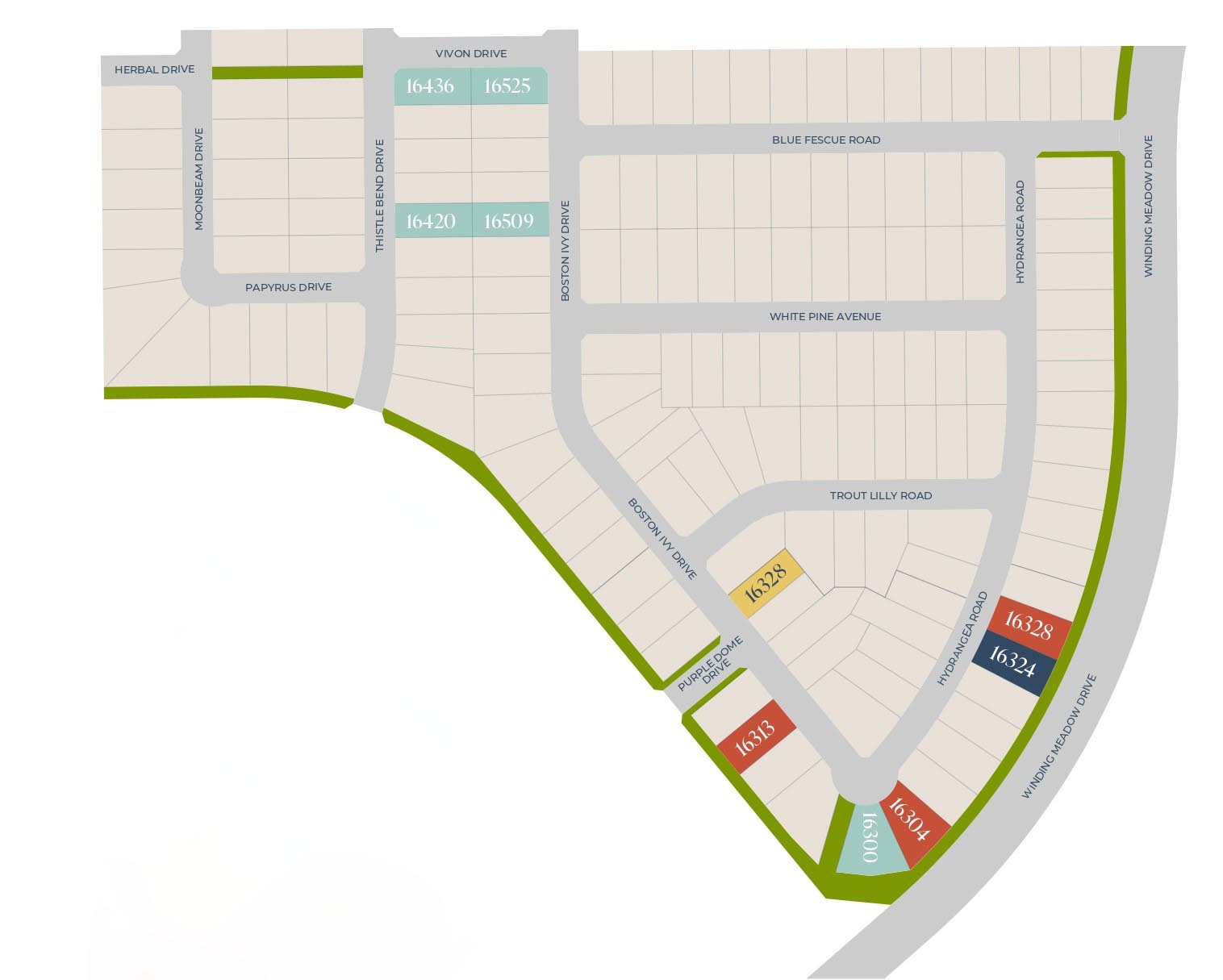 Wildflower Ranch site plan
