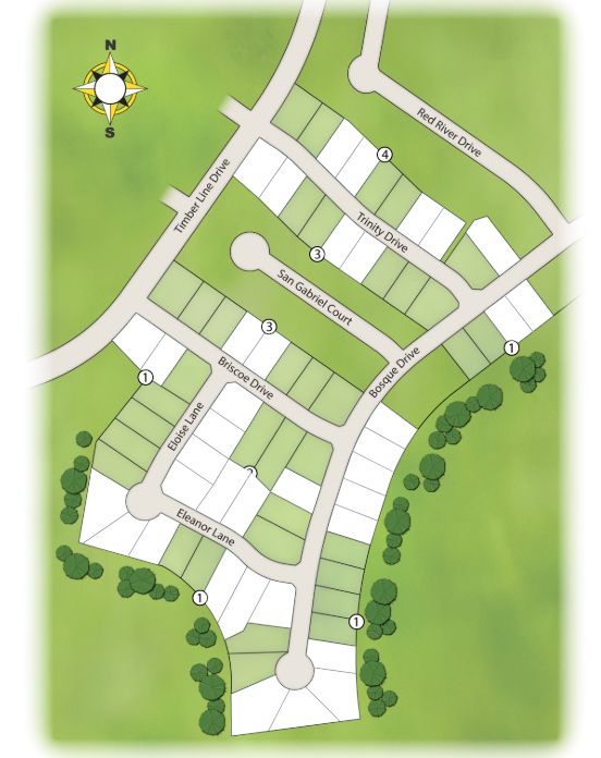 Trinity Estates site plan