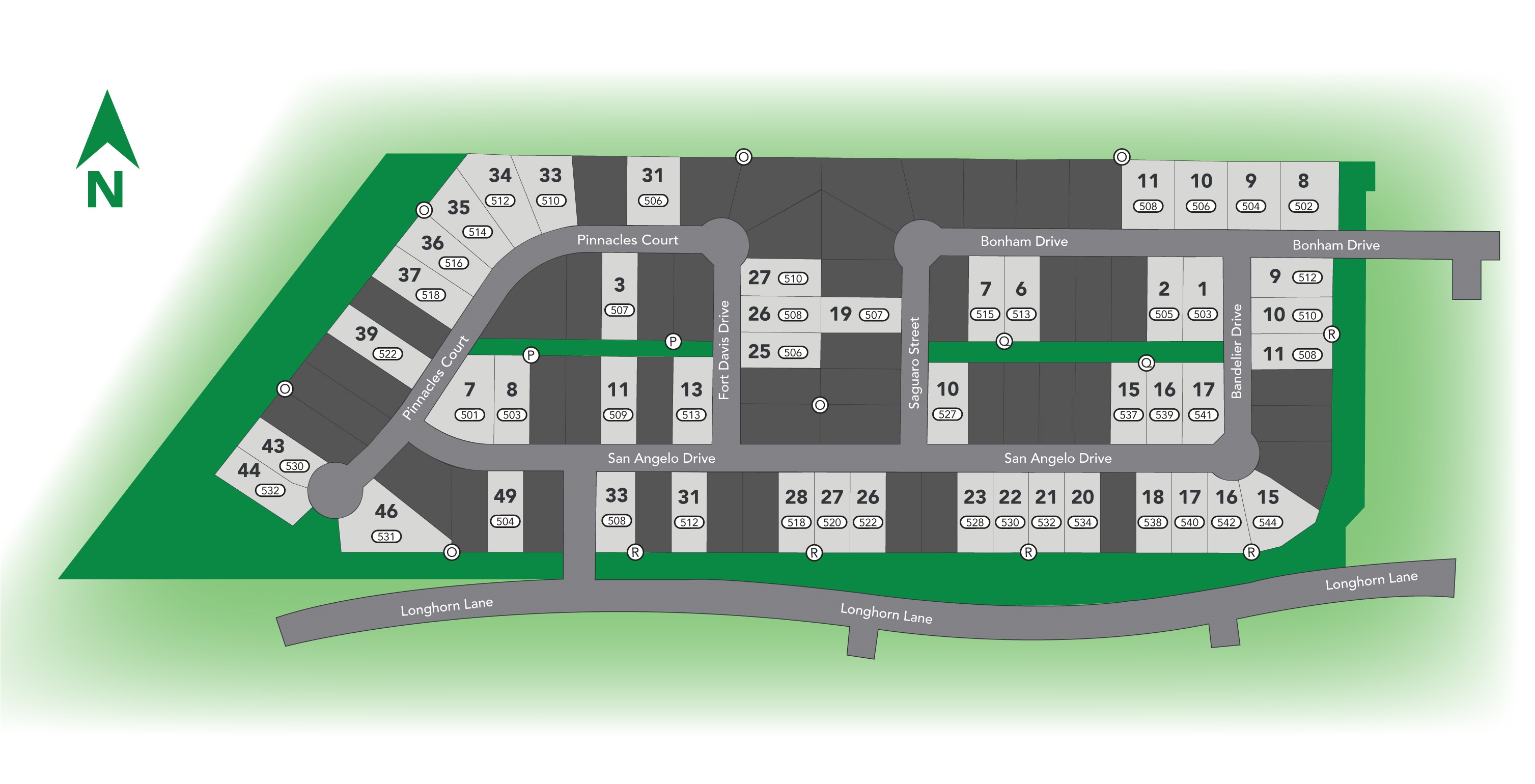 Park Trails site plan