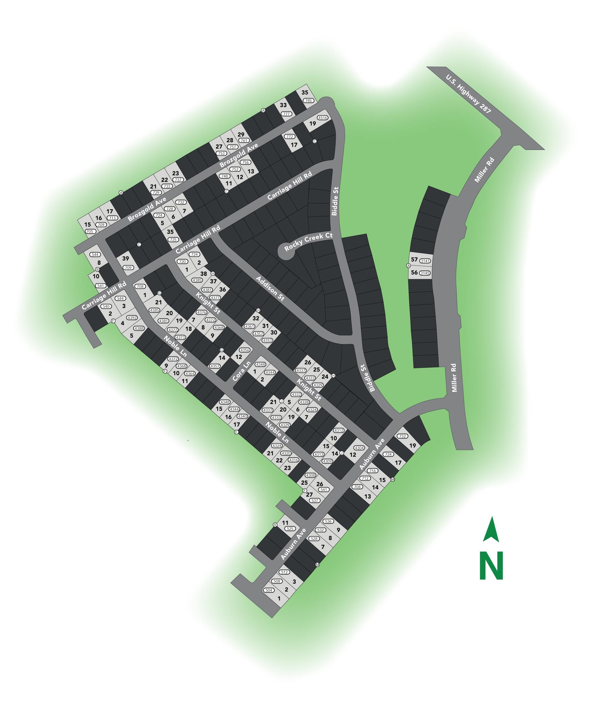 Westside Preserve site plan