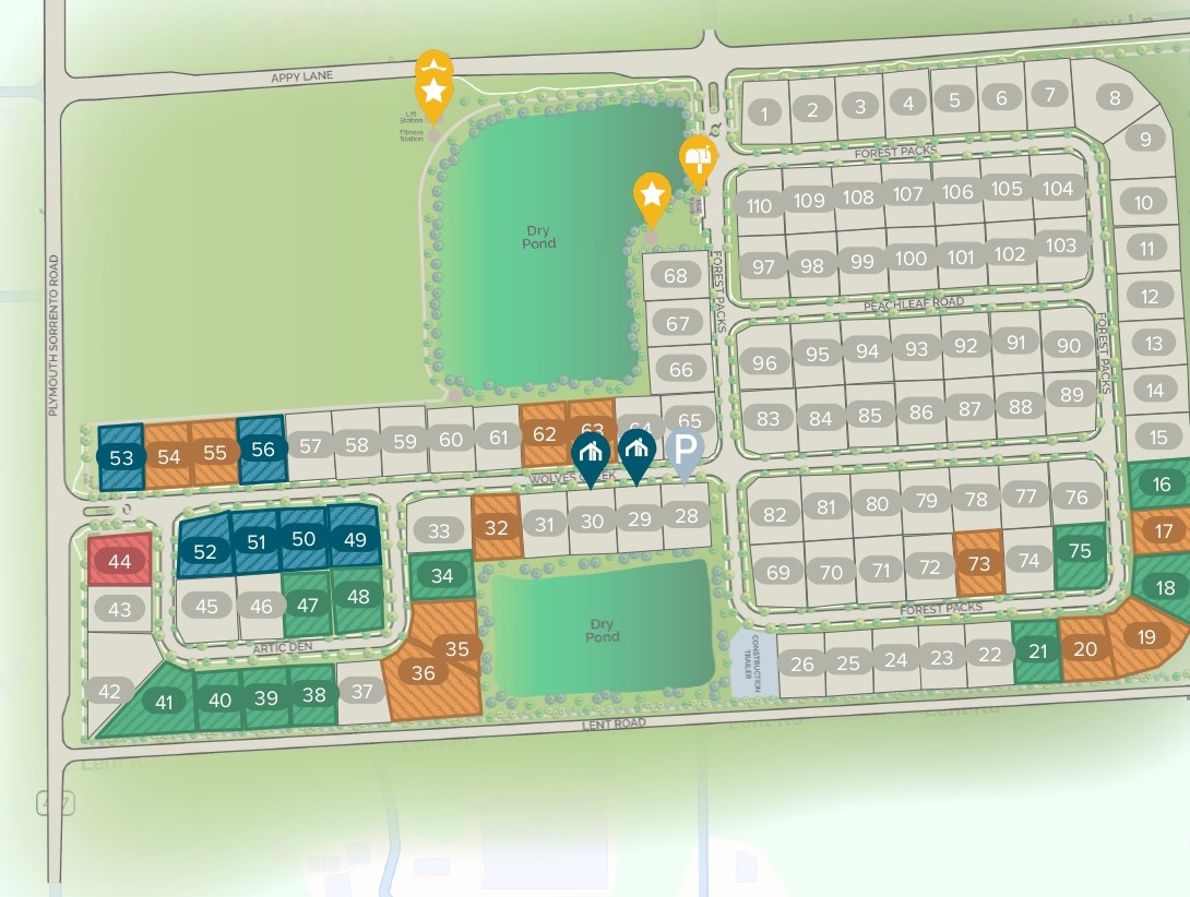 Willow Run site plan