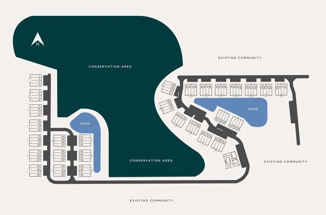 Tranquility site plan