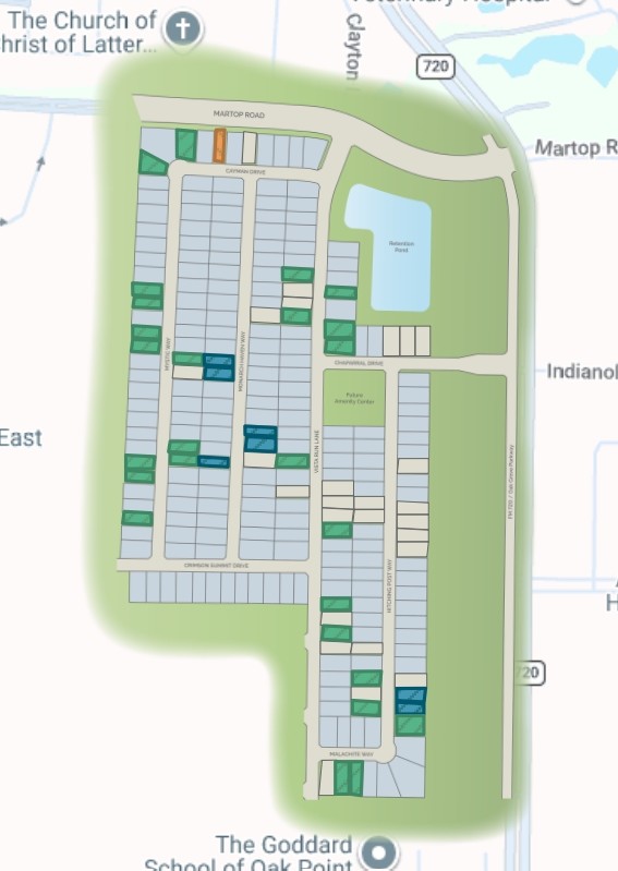 Chaparral Park site plan