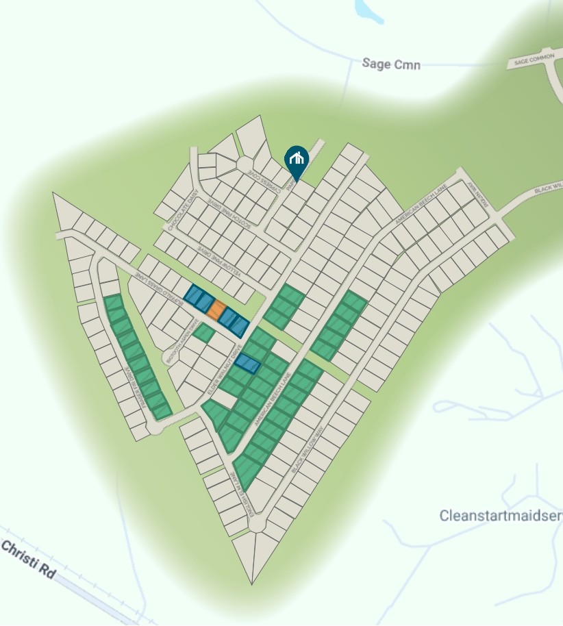 Hickory Ridge site plan