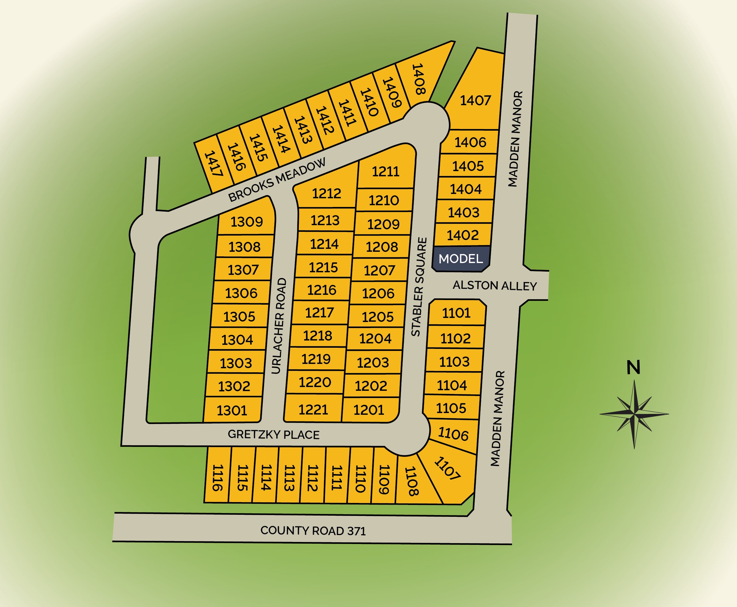 Legacy Hills site plan