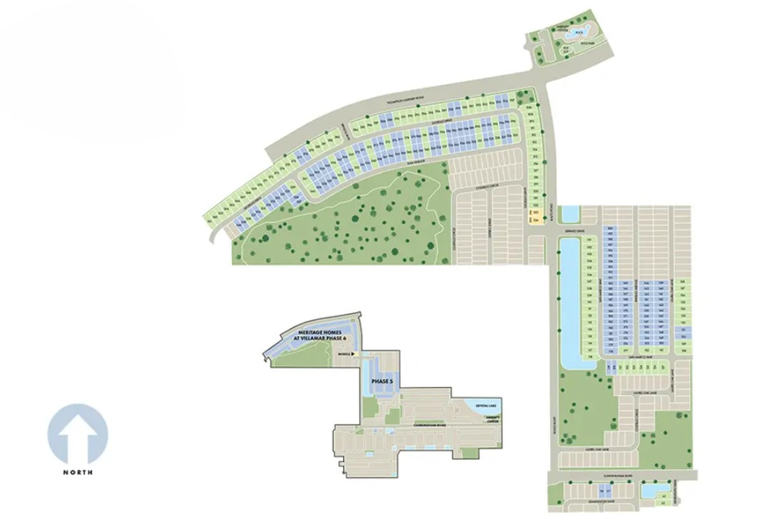 Villamar - Classic Series site plan