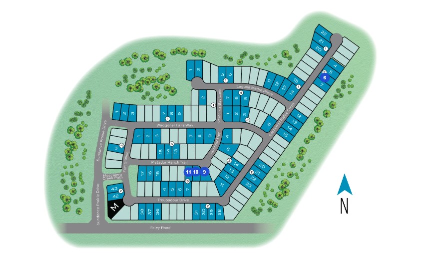 Sundance Cove site plan