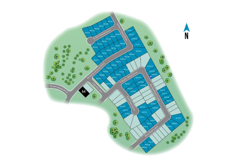 Westland Ranch site plan