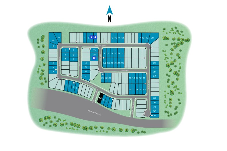 Westland Ranch site plan