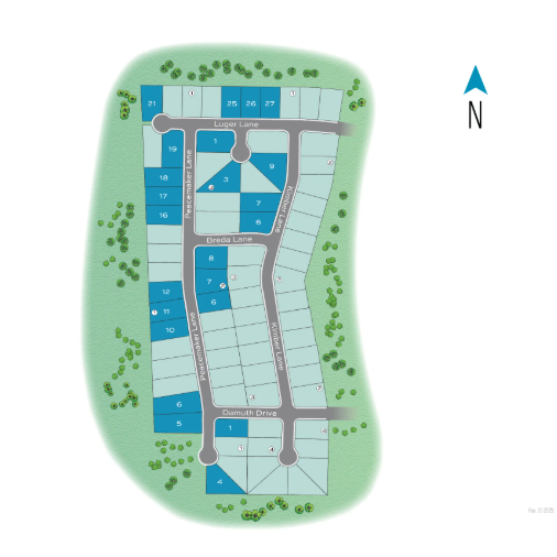 Mostyn Manor Reserve site plan
