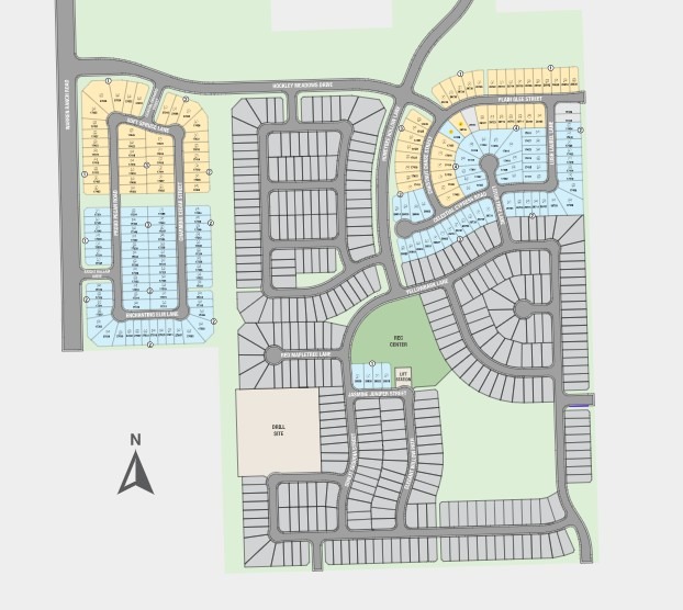 Hockley Meadows site plan