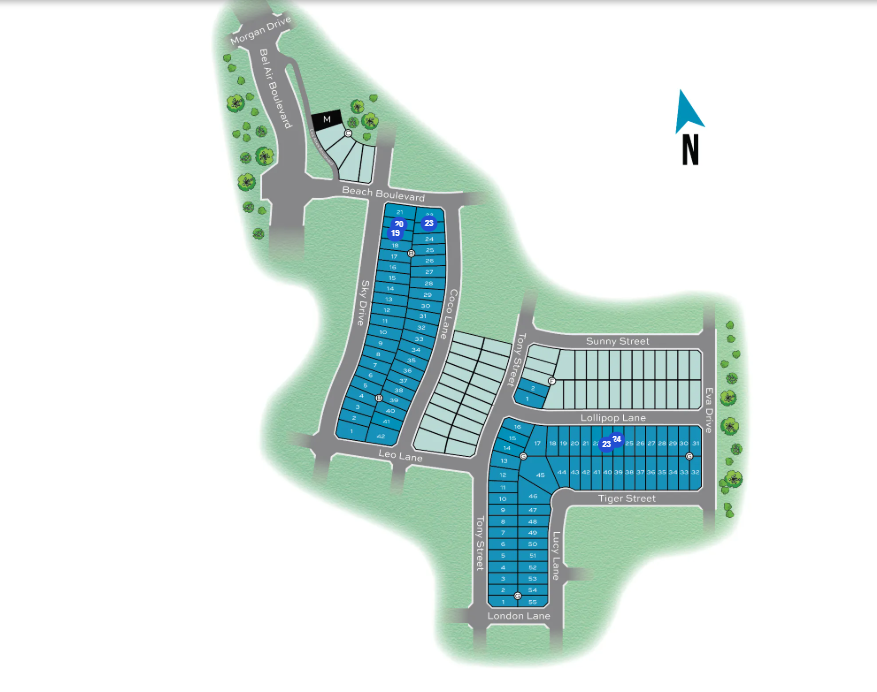 Bel Air Village site plan