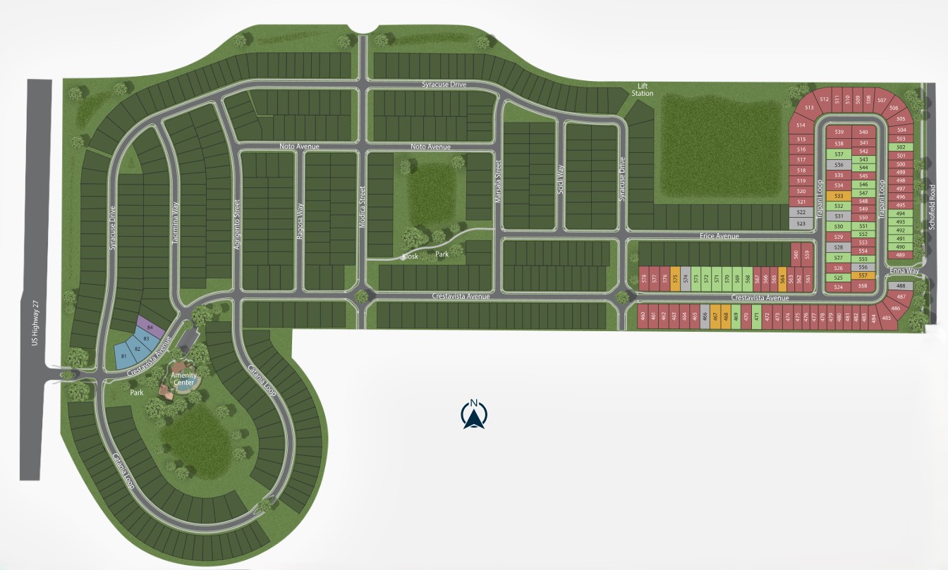 Ridgeview site plan
