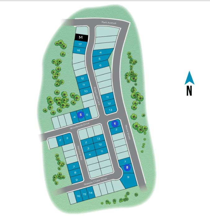 Pebblebrook site plan