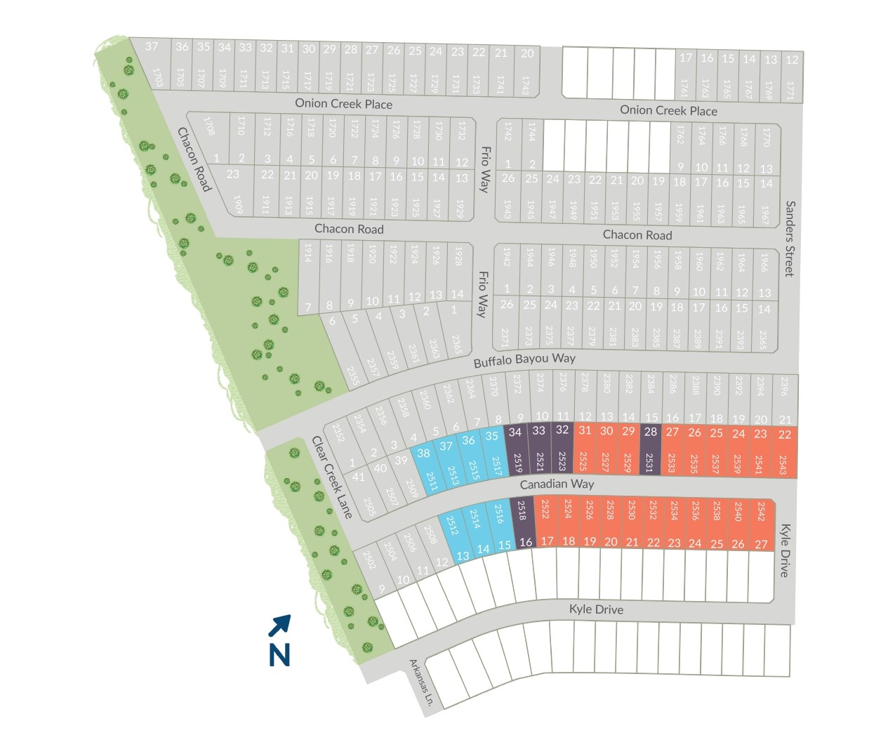 River Ridge site plan