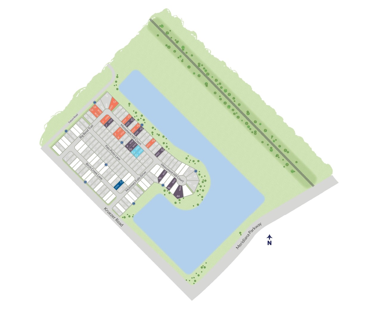 Meridiana site plan