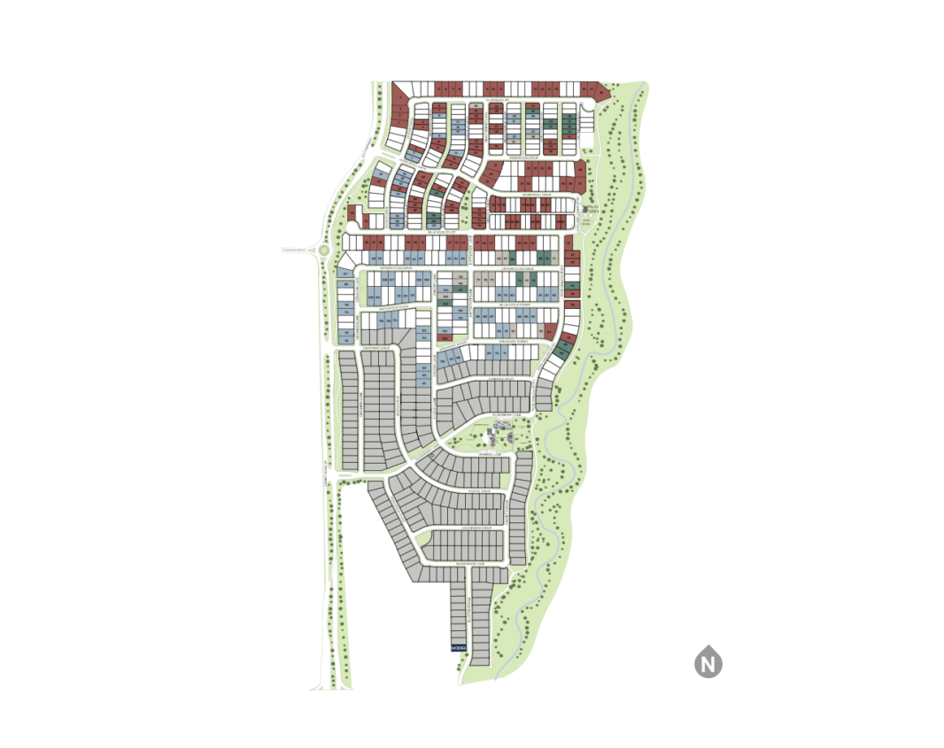 Cross Creek Meadows site plan