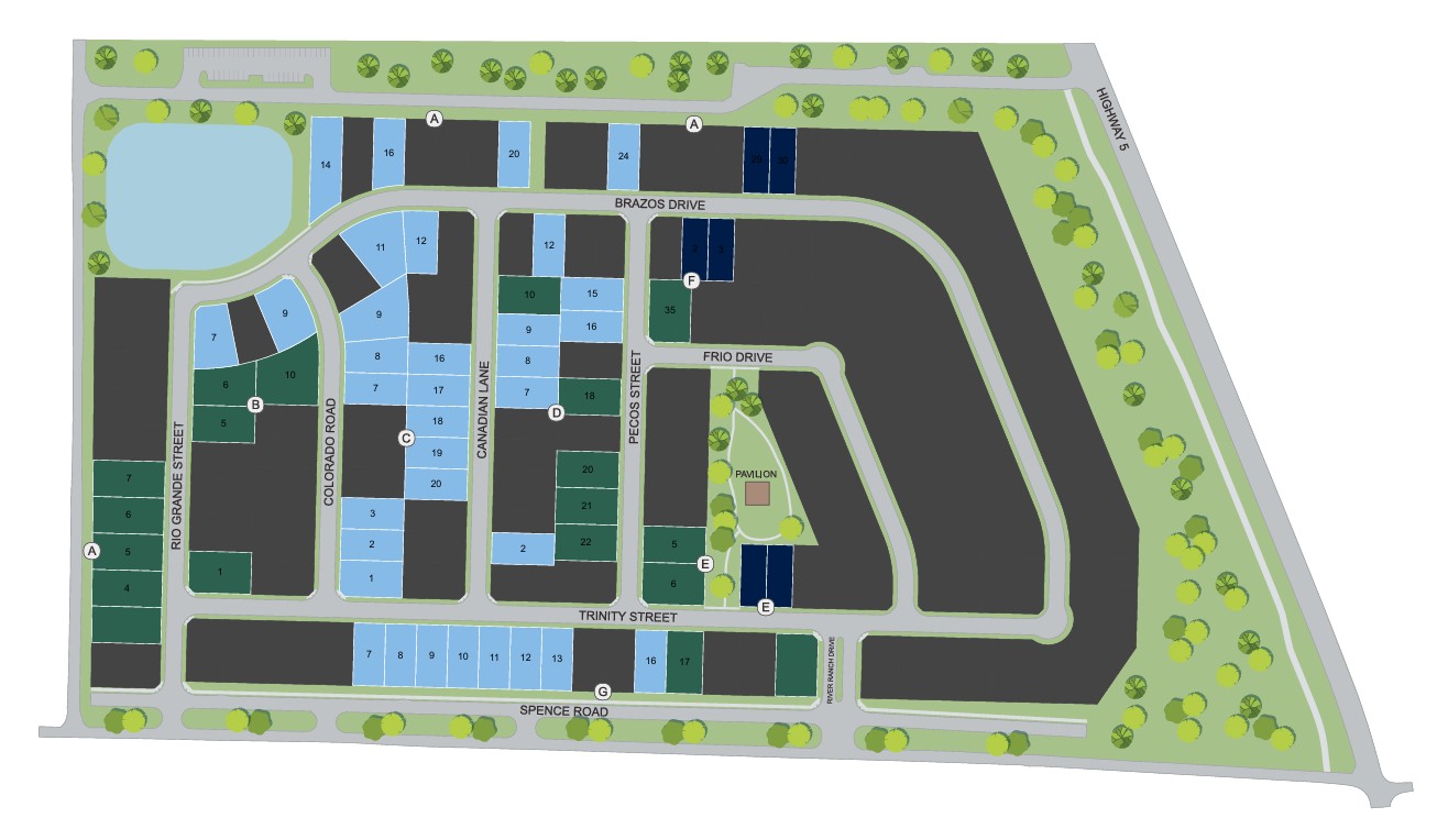 River Ranch site plan