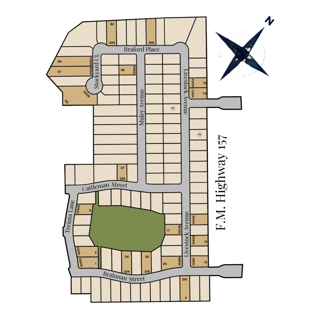Brahman Ranch site plan