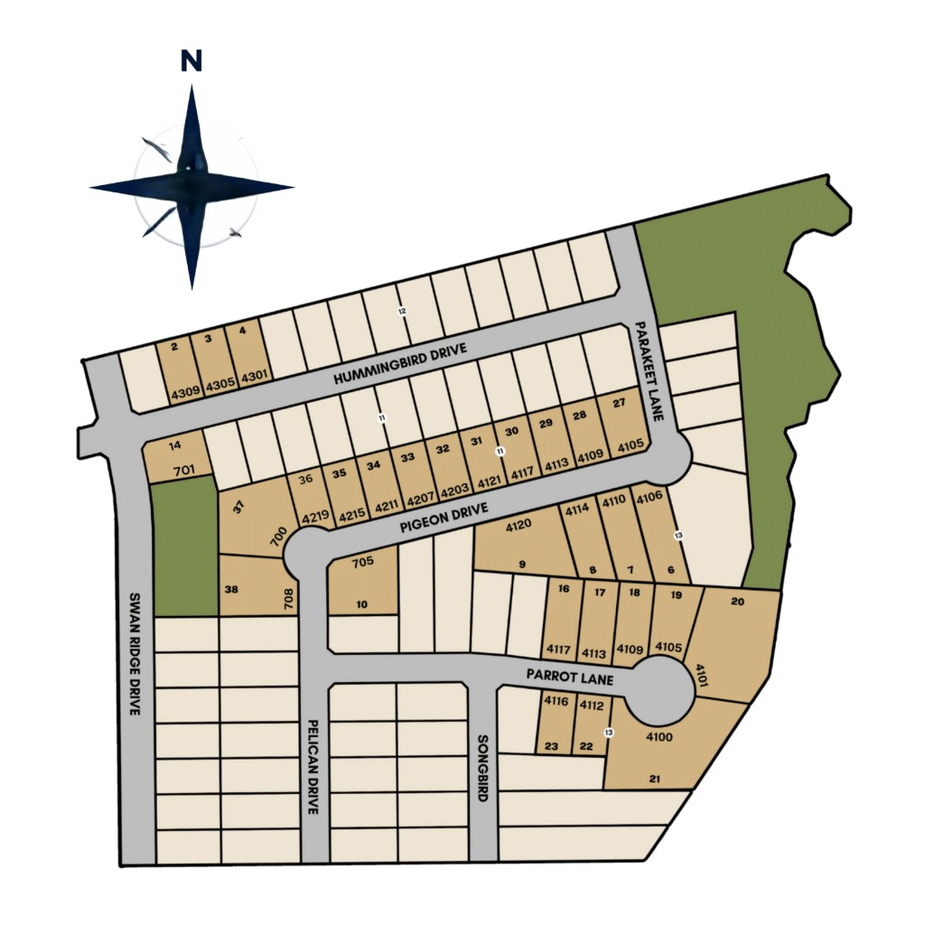 The Preserve site plan
