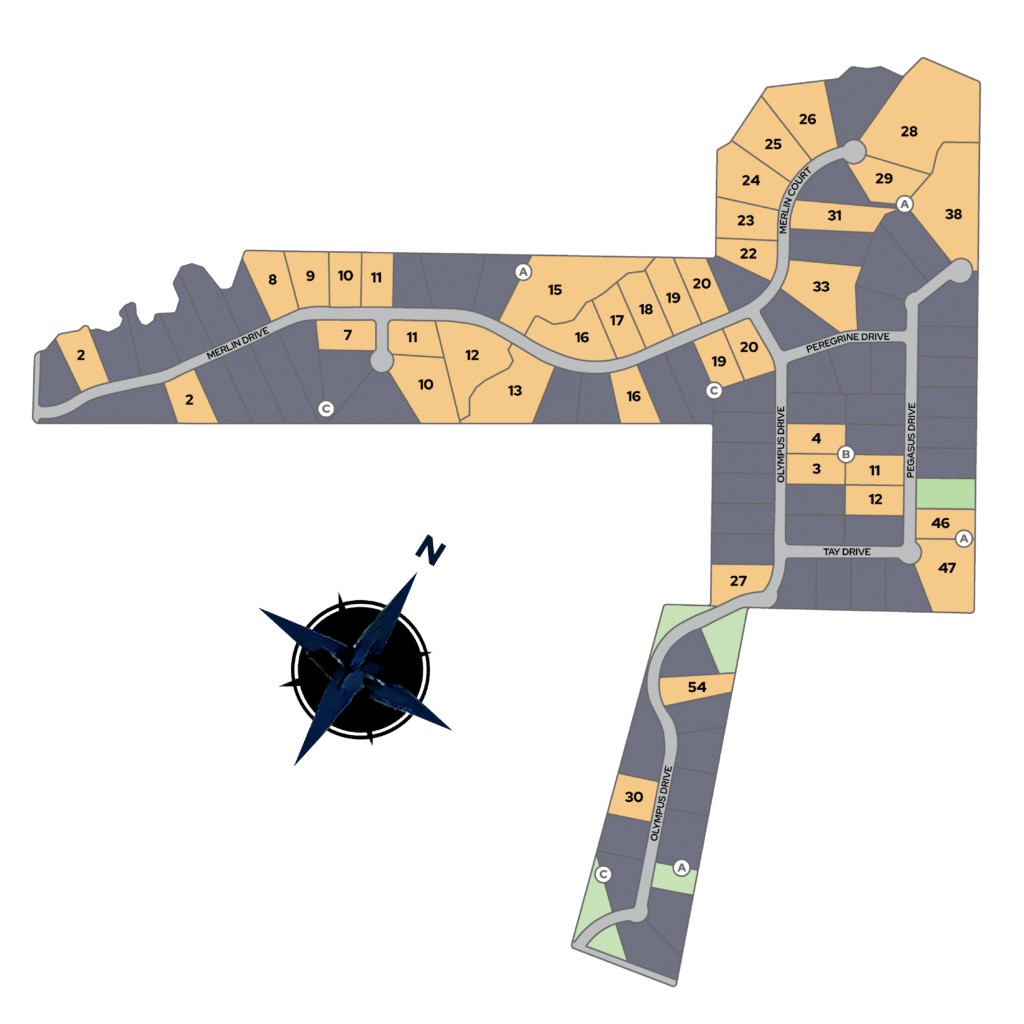 Oak Creek Ranch site plan