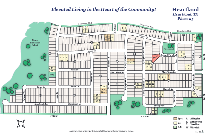 Heartland site plan