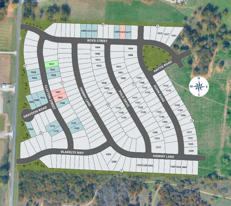 Ribbonwood site plan
