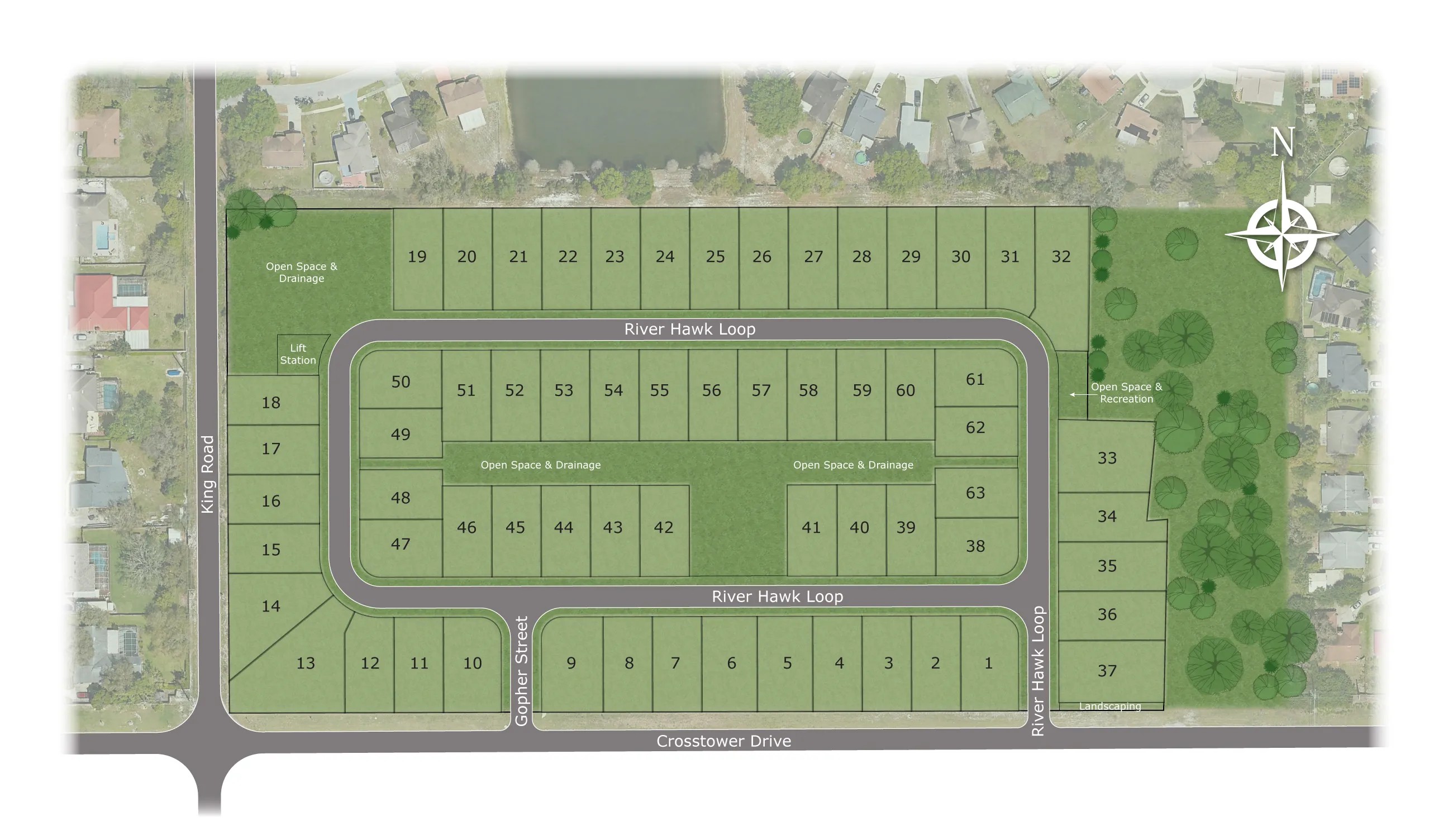 Residences Winter Haven site plan