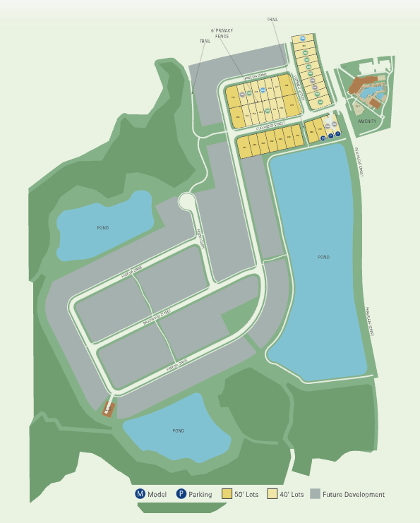 Hawthorne Ranch site plan