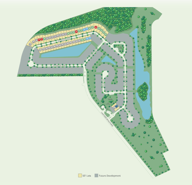 Lakeview Estates site plan
