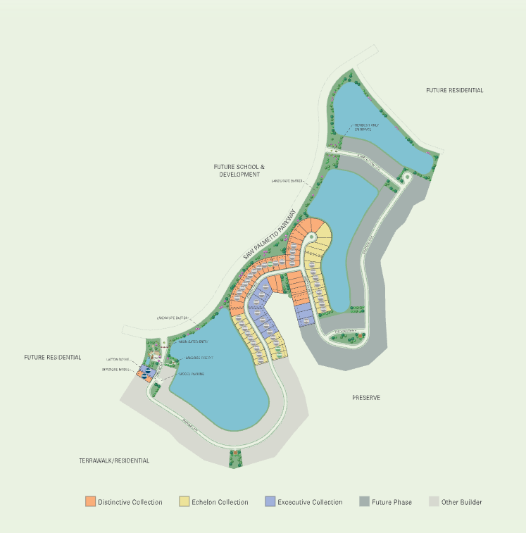 Sawgrass Lakes at Babcock Ranch site plan