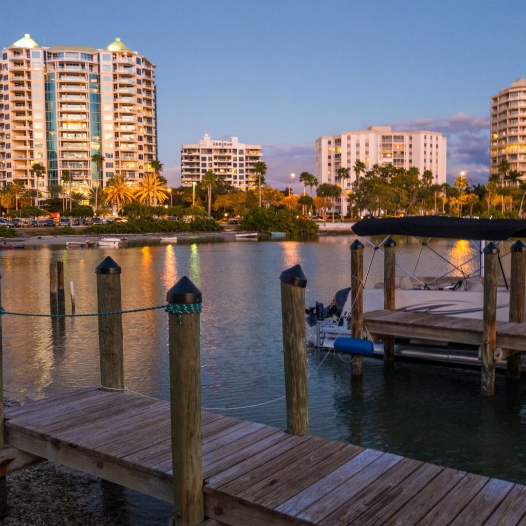 All the glamor of Sarasota, Florida